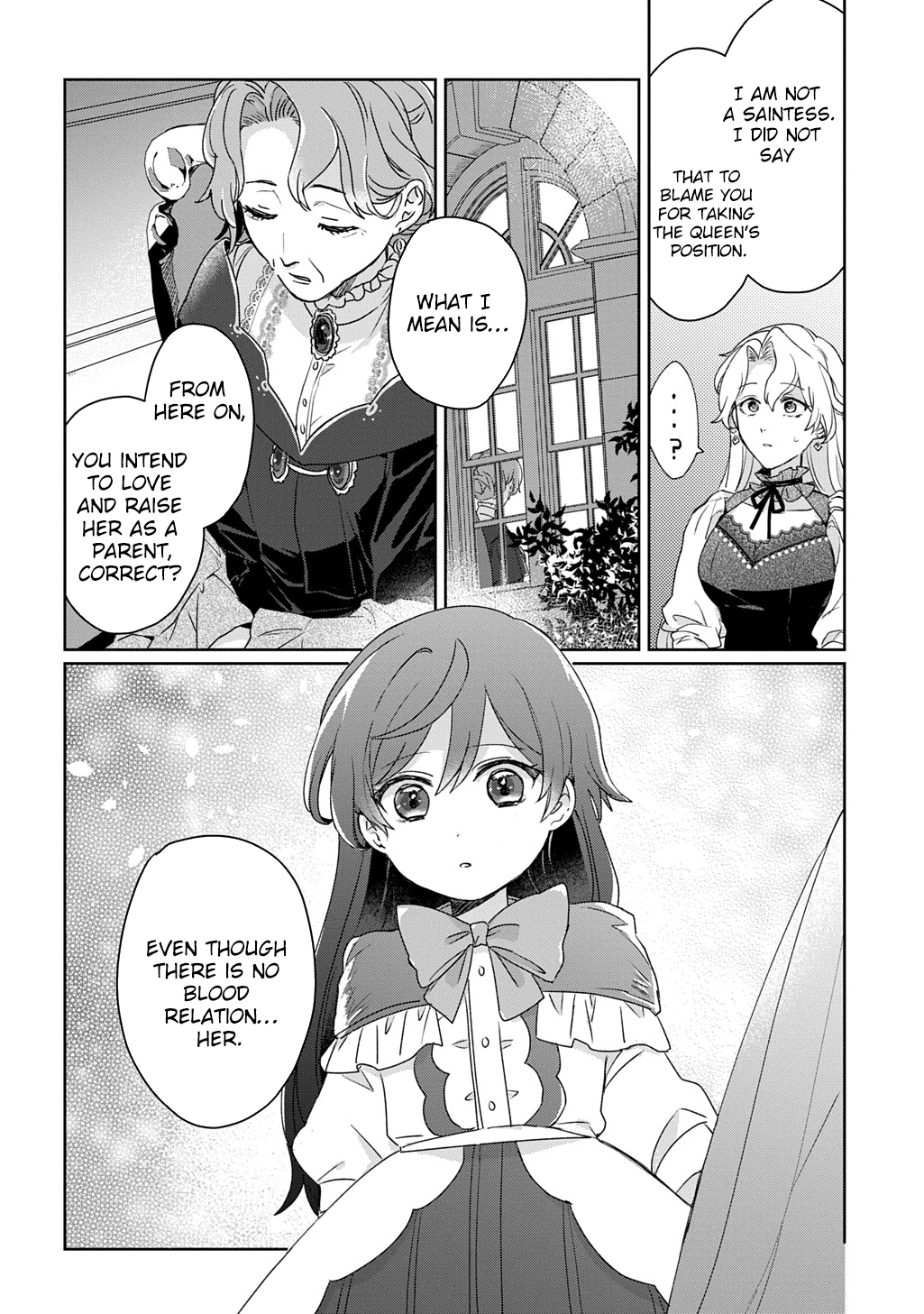 The Saint Is Five, So I'll Just Be the Decorative Queen. Chapter 4 Page 8